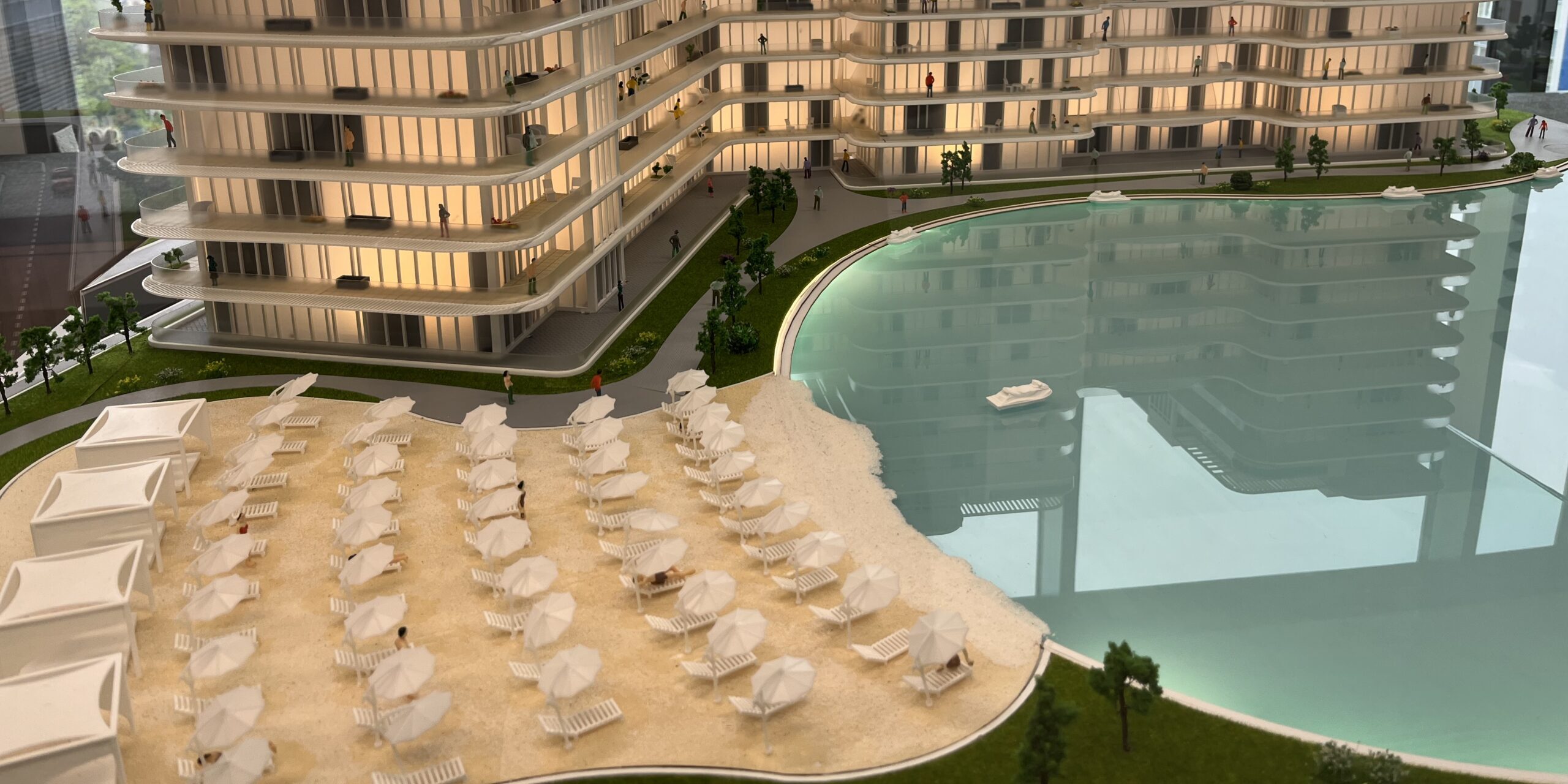 Central District Lagoon City , machetă 3D. sursă foto: Adrian Lambru