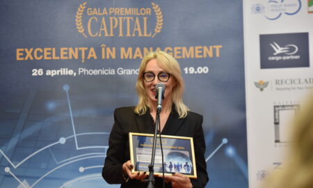 Jagoda Gwardys-Zientara, COO Carrefour România la Gala Capital Excelență în Management sursa foto: Christian Blancko