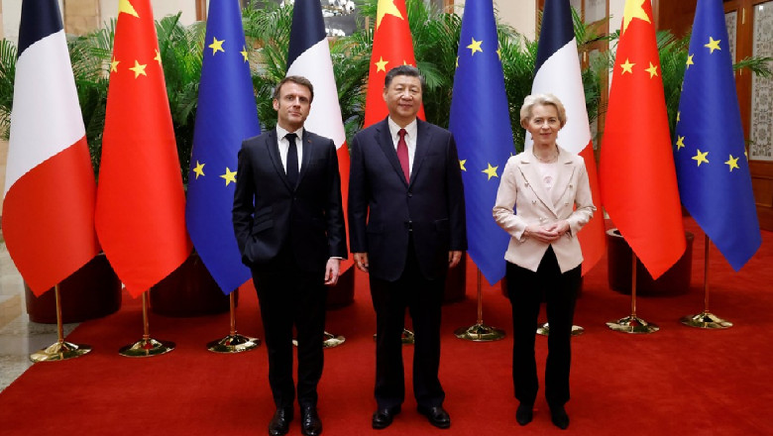 Macron Xi Ursula