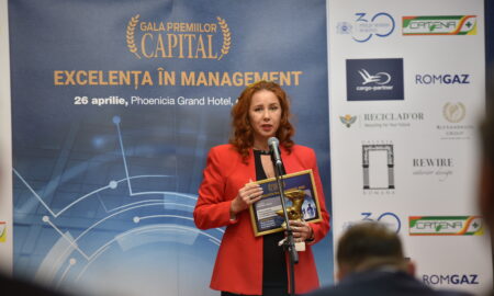 Ramona Crețu, manger de dezvoltare organizațională Profi România la Gala Capital Excelență în Management Sursă foto: Christian Blancko