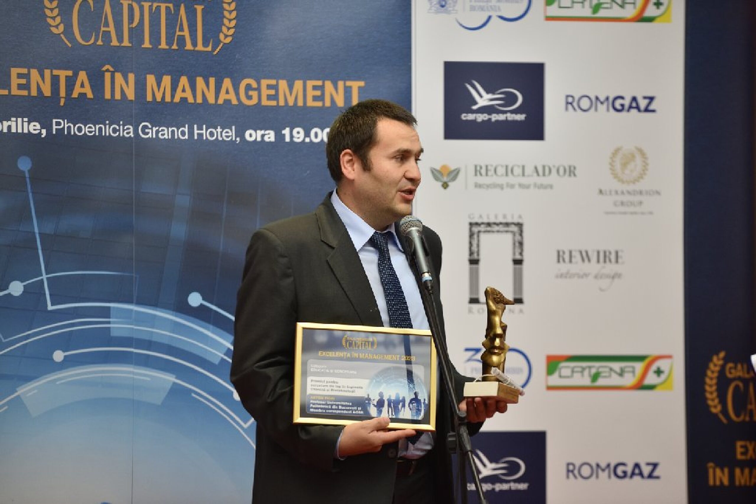 Gala Excelență în Management. Anton Ficai, profesor UPB: ”Educația și cercetarea merg mână în mână”
