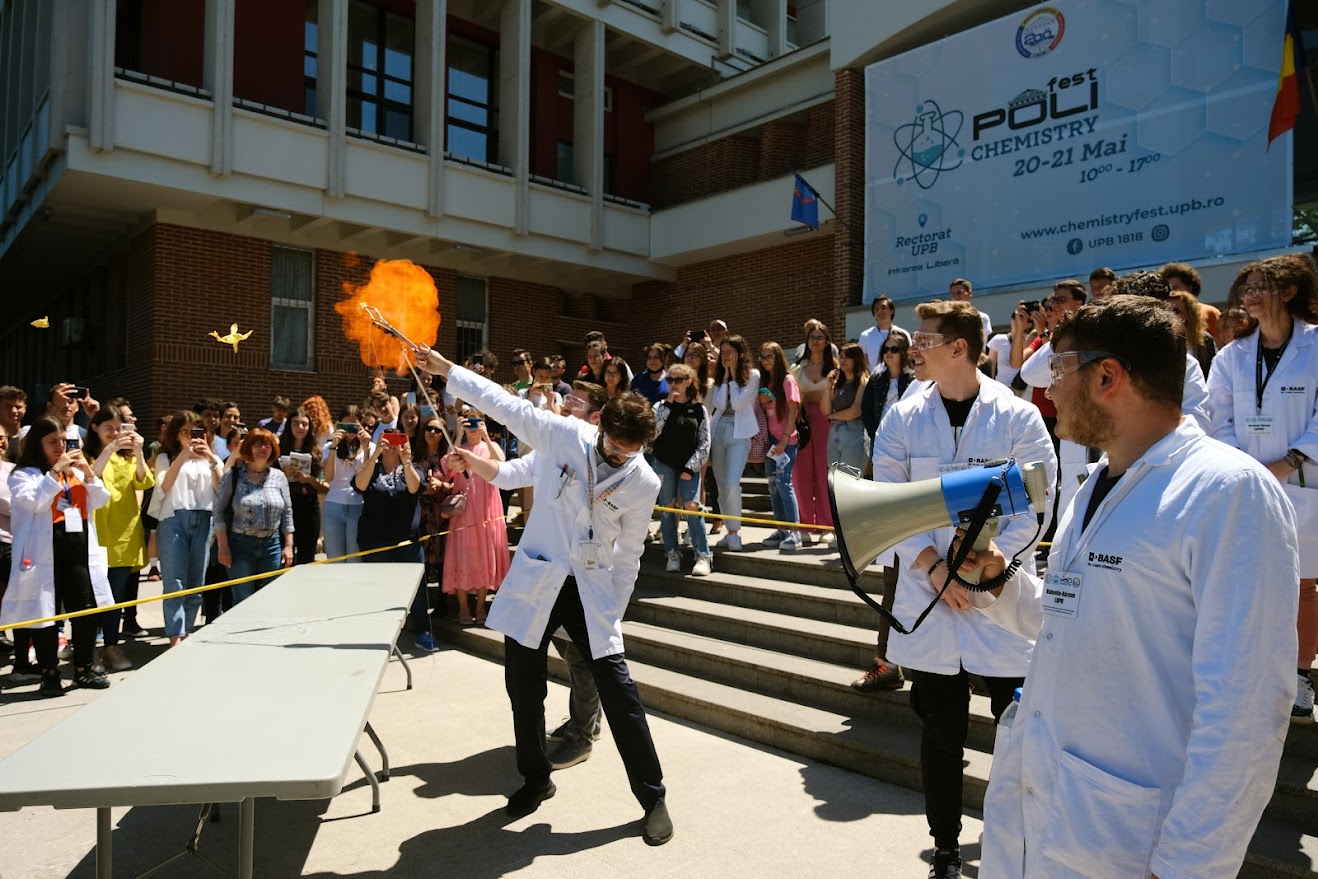 ChemistryFEST, Universitatea Politehnică din București (sursă foto: Universitatea Politehnică din București)