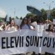 „Elevii sunt cu voi”. Tinerii se solidarizează cu profesorii aflați în grevă generală