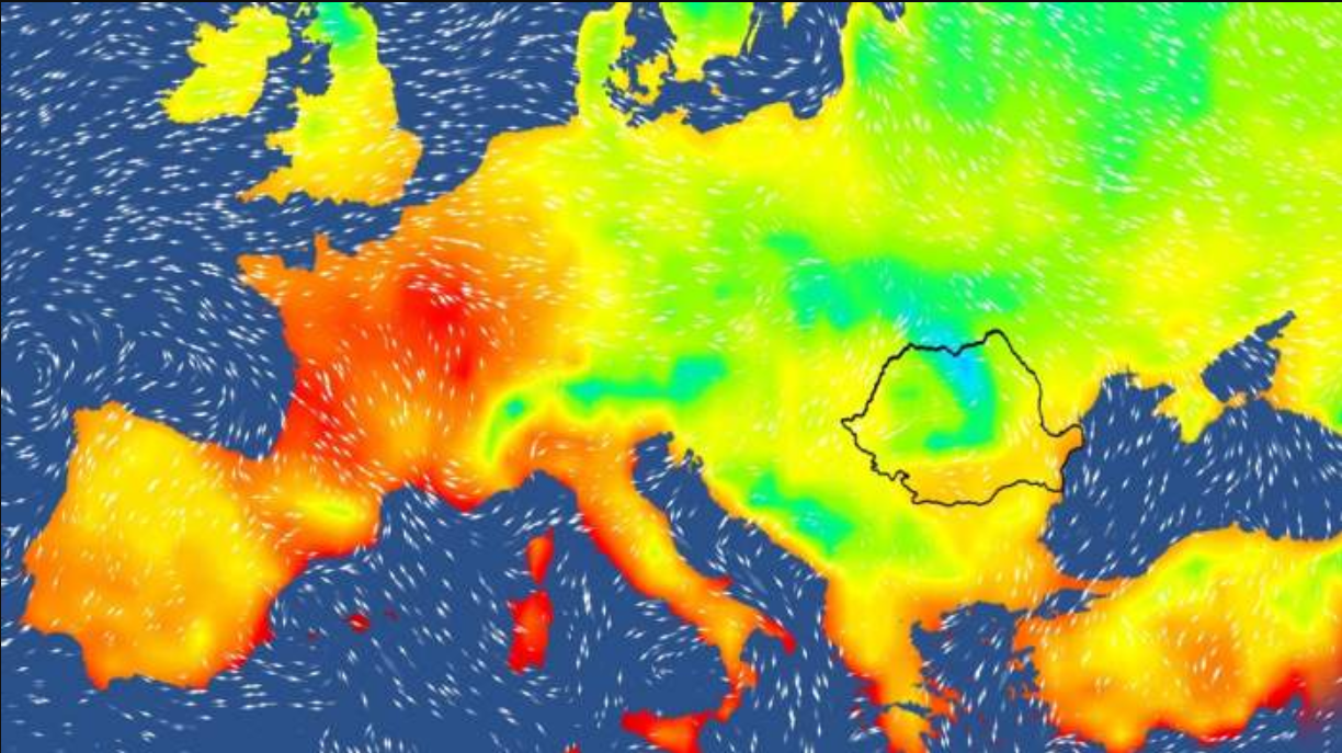 Vremea în România și în Europa