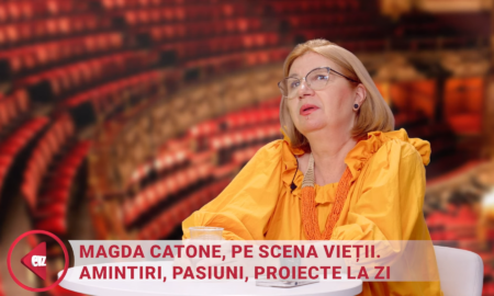 Magda Catone, la podcastul Hai România: „Din liceu am știut că voi deveni actriță”
