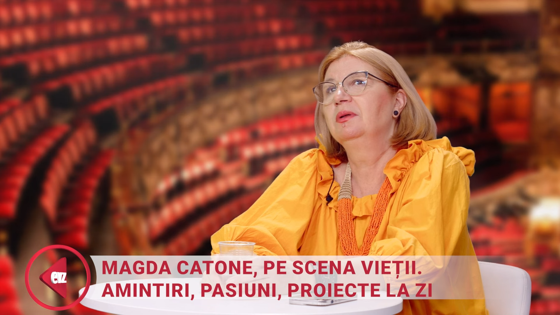 Magda Catone, la podcastul Hai România: „Din liceu am știut că voi deveni actriță”