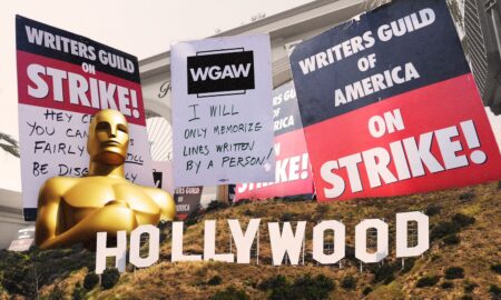 Proteste Hollywood Sursa foto Sky News
