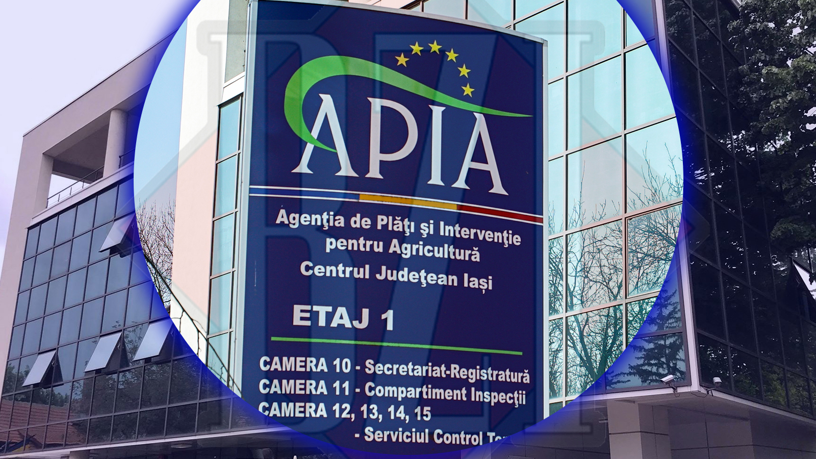 Sediul APIA din Iași; sursă foto: BZI.ro