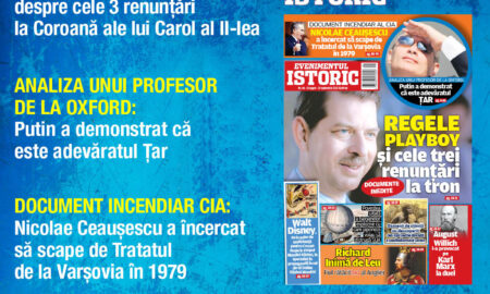 Documente în exclusivitate despre cele trei renunțări la Coroană ale lui Carol al II-lea în noul număr Evenimentul Istoric