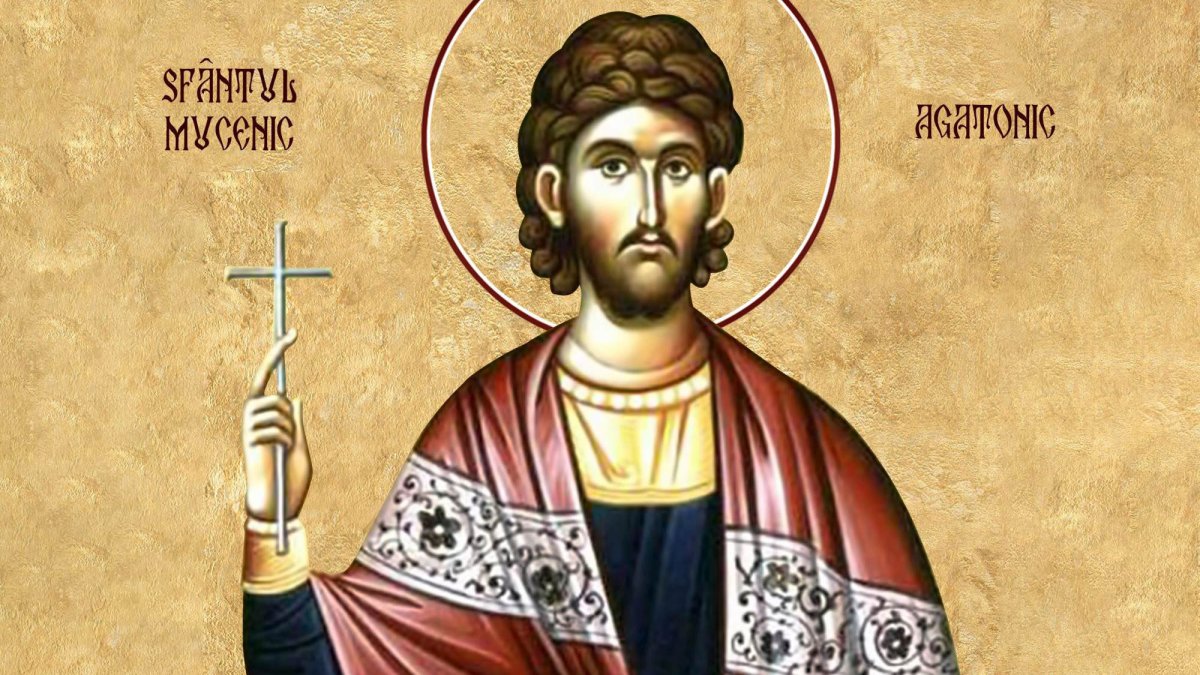 Sfântului Agatonic, sursa foto ziarul lumina