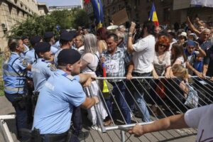 protest AUR sursa foto antena1