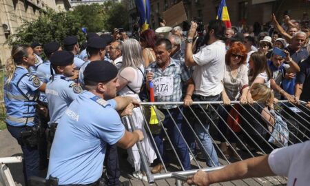 protest AUR sursa foto antena1