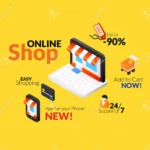 cumpărături online sursă foto: 123rf