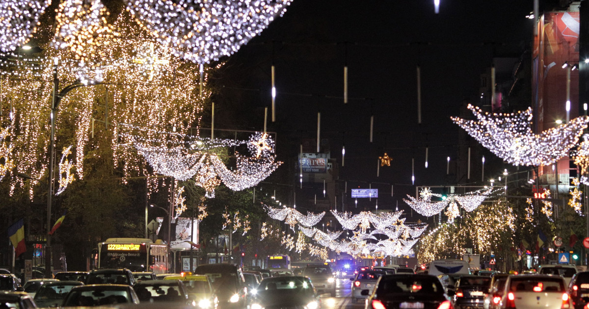 5 milioane de lei pentru iluminatul de sărbători. Ce planuri are Primăria Capitalei