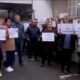 Angajații CNP protestează, sursa foto Observator