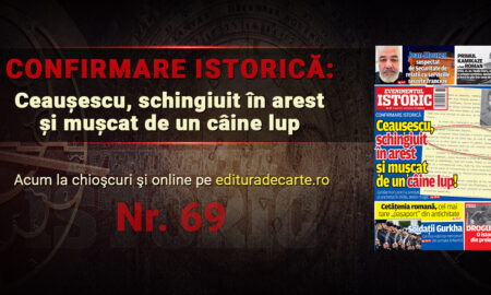 Noul număr Evenimentul Istoric. Confirmare istorică: Ceaușescu, schingiuit în arest și mușcat de un câine lup