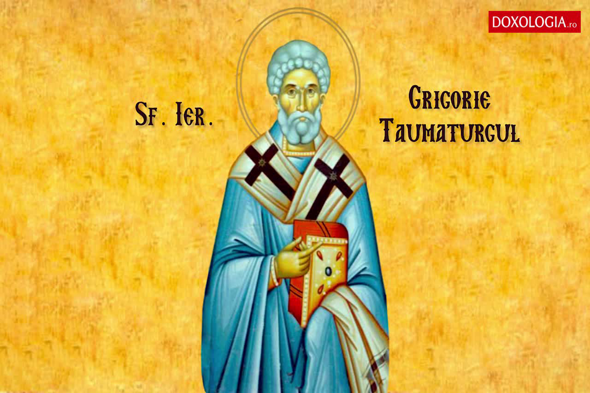 Sfântul Grigorie Taumaturgul, sursa foto doxologia