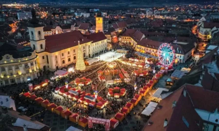 Încep pregătirile! Când se va deschide Târgul de Crăciun de la Sibiu