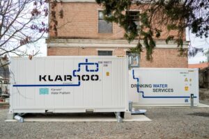 Cum a fost reconstruit accesul la apă potabilă după incidentul de la Praid. (sursă foto: Klarwin)